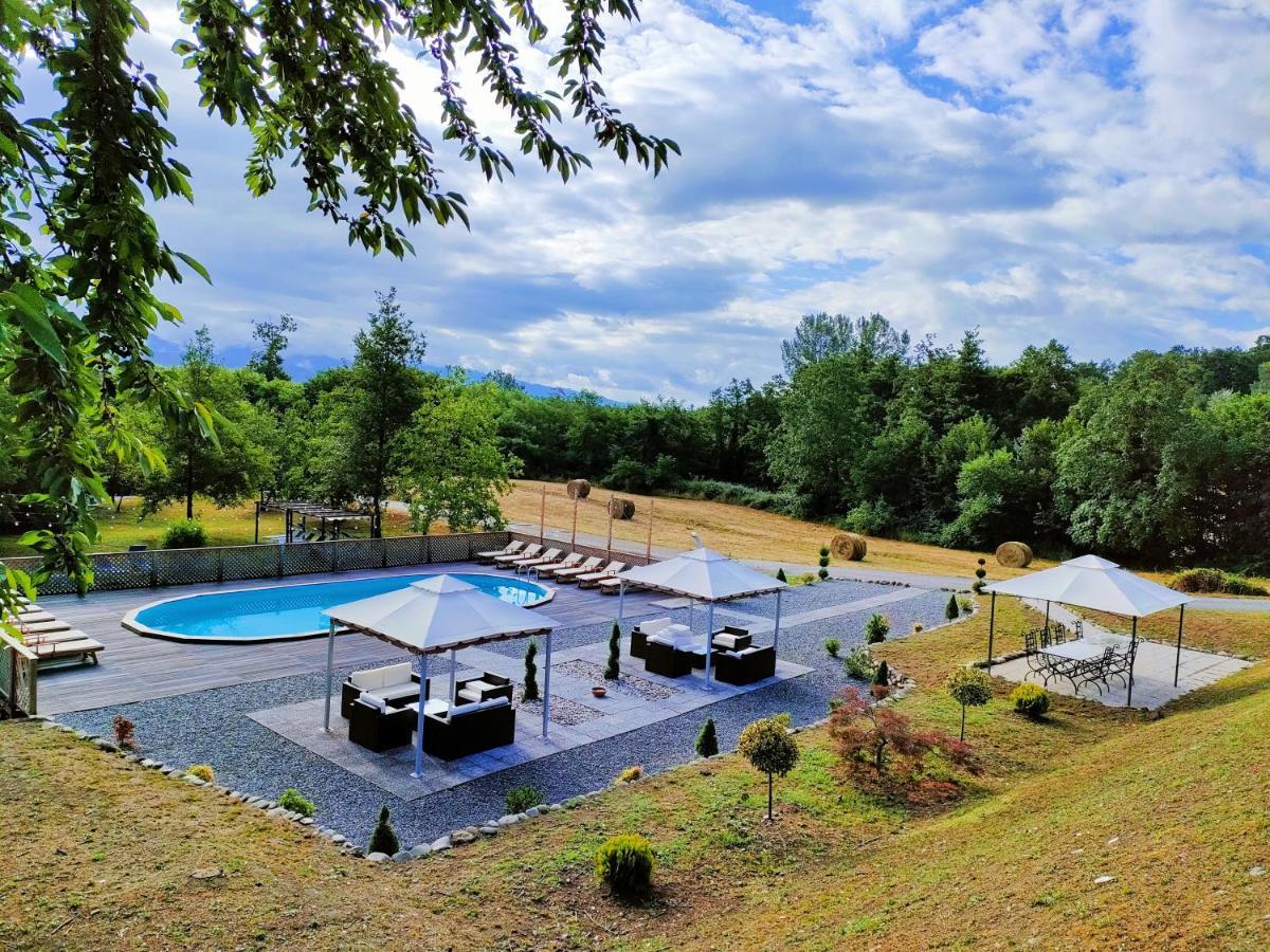 Agriturismo Borgo Biaia Camporgiano Bagian luar foto